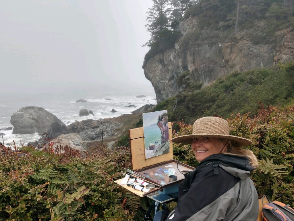 Plein Air Painting at Sue-meg State Park