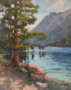 Astride Tenaya Lake