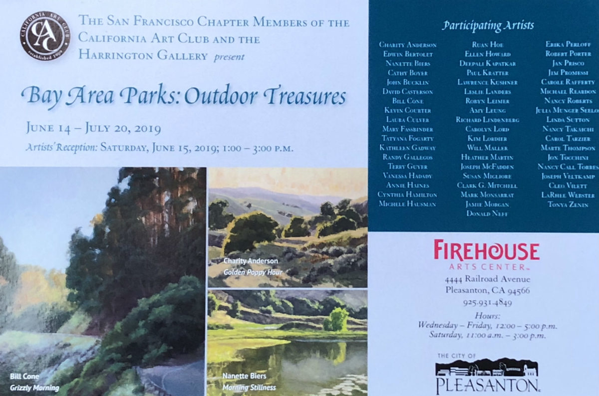 California Art Club Show – Bay Area Parks