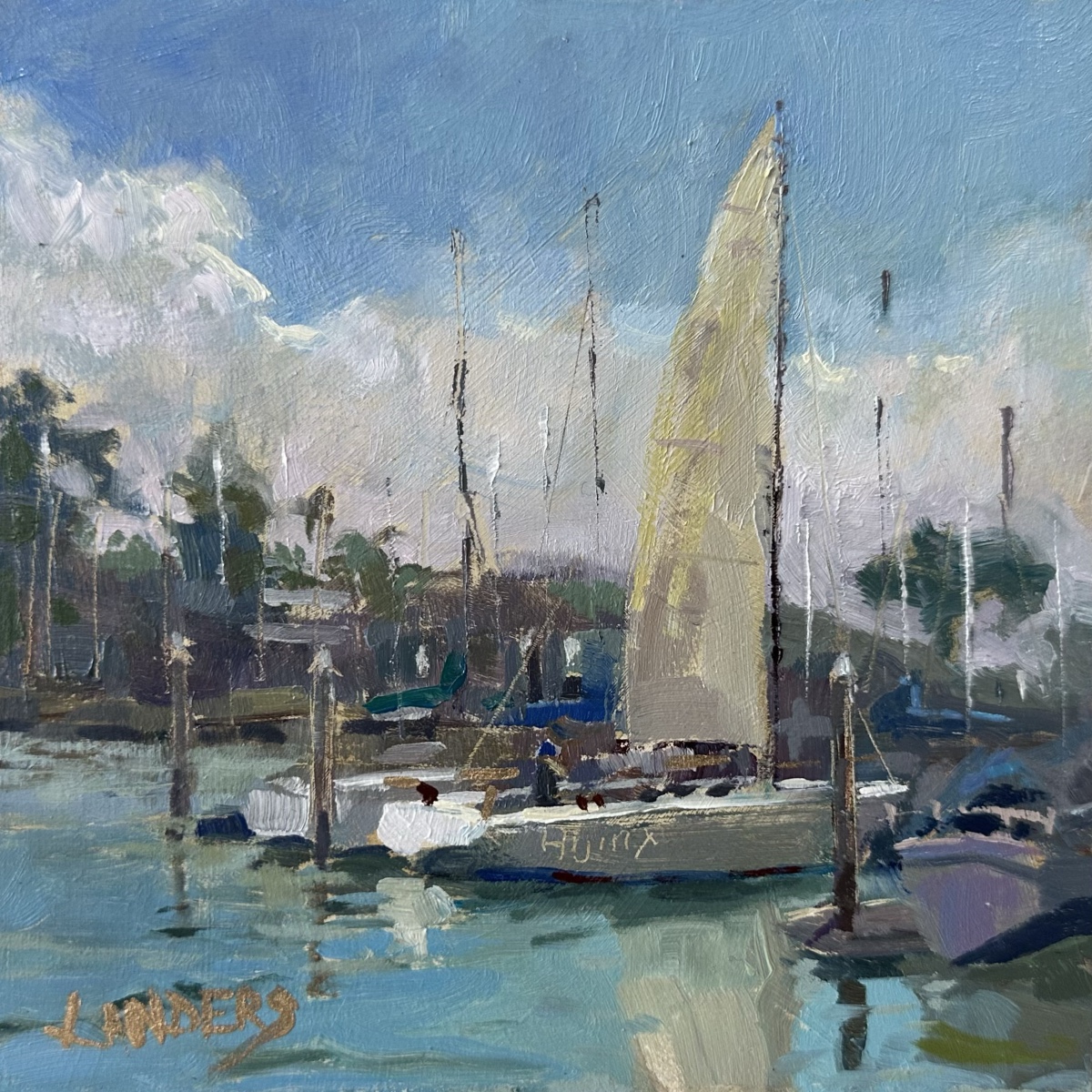 Rigging Work, Santa Cruz Sailboat