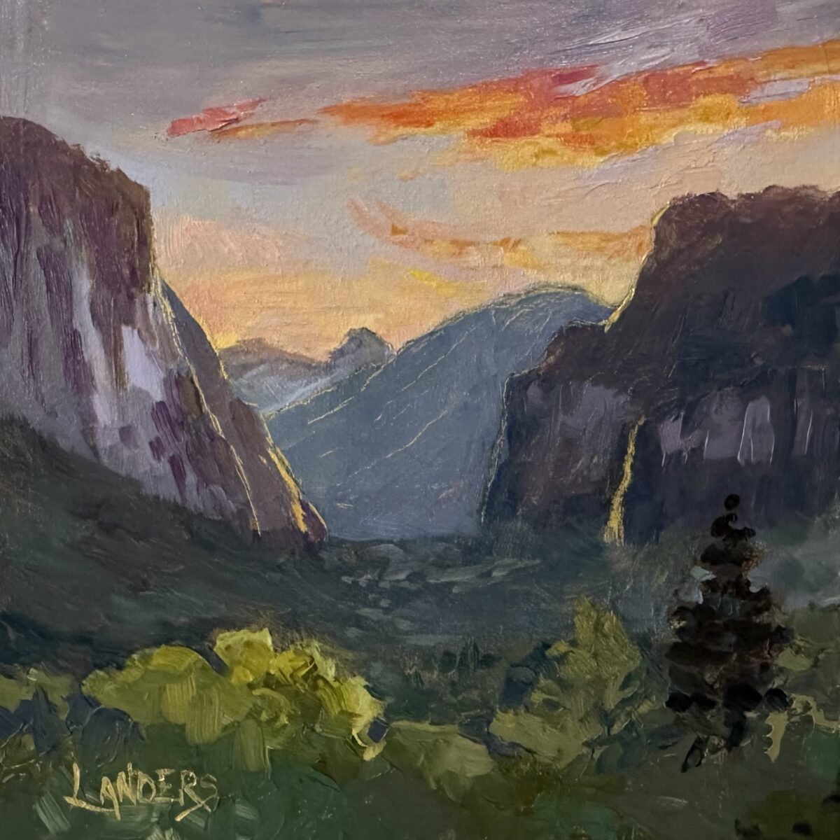 Yosemite at dawn