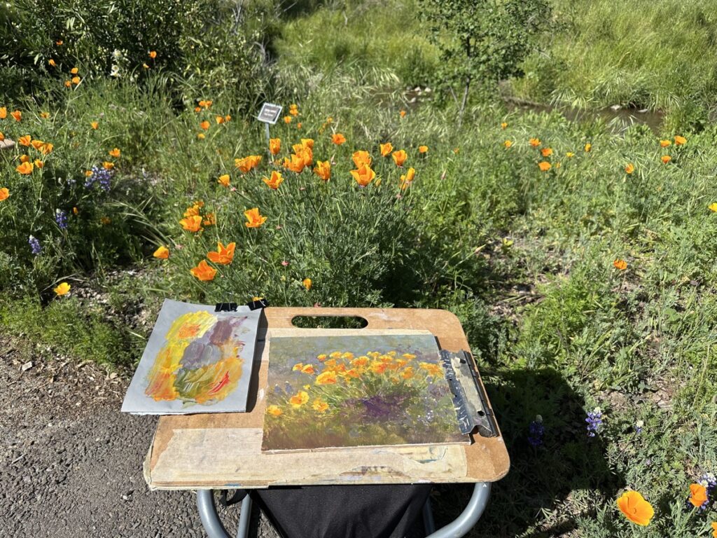 Spring native flowers