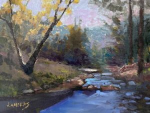 Twilight By the Stream