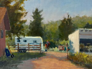 Morning at the Stables