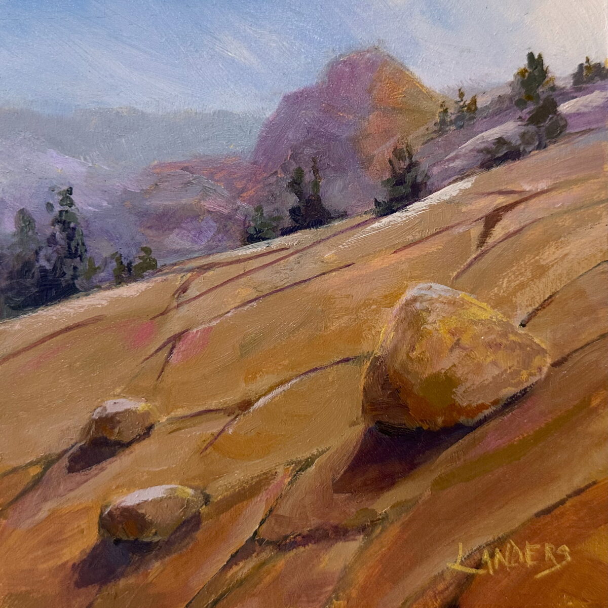 Half Dome Evening