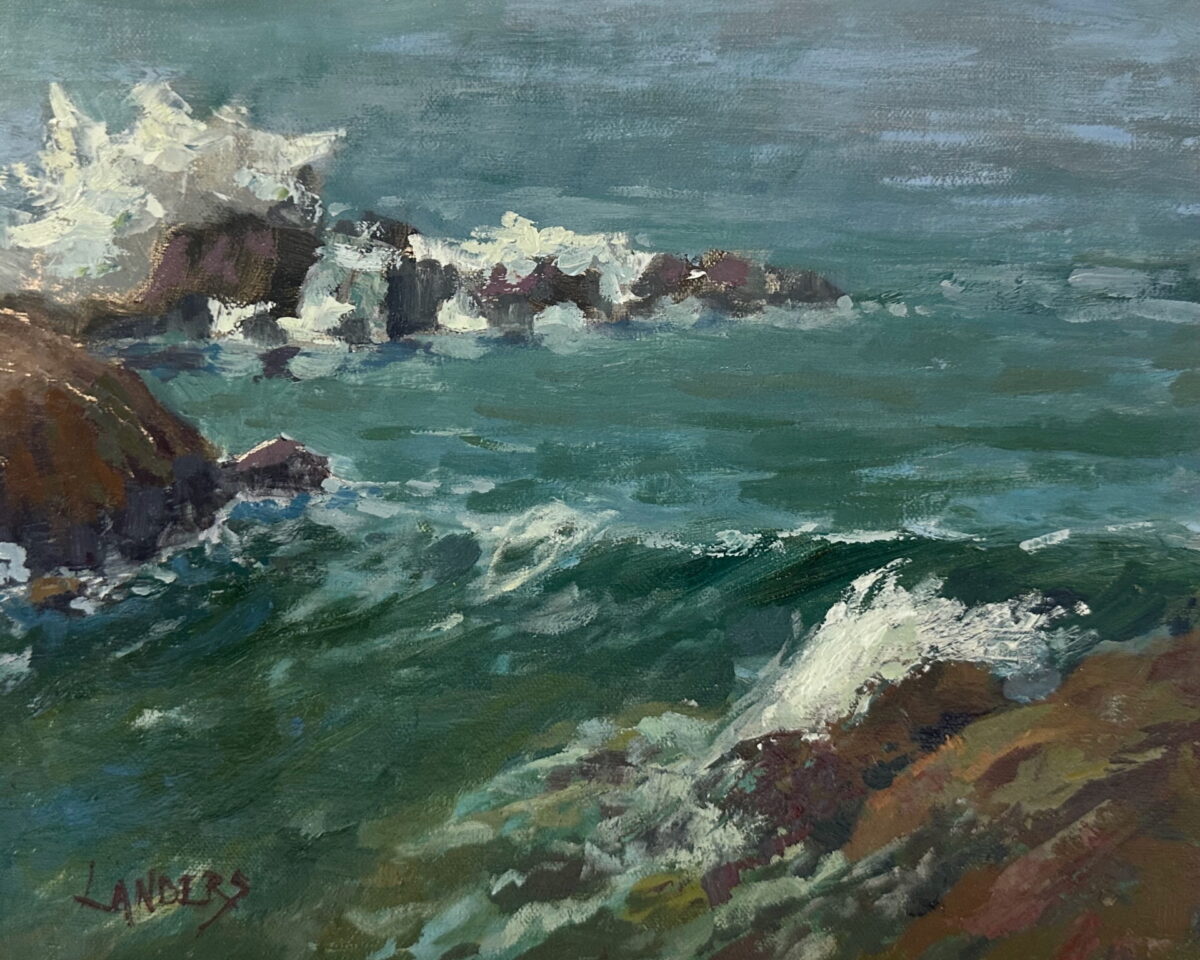Waves and rocks