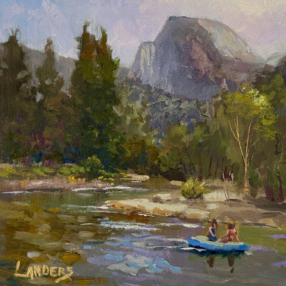 Tubing in the Merced River