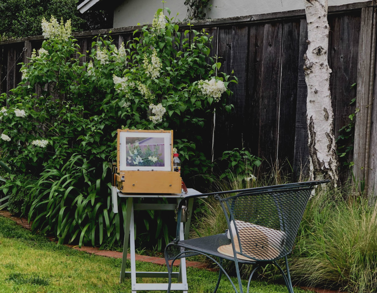 Painting Lilacs