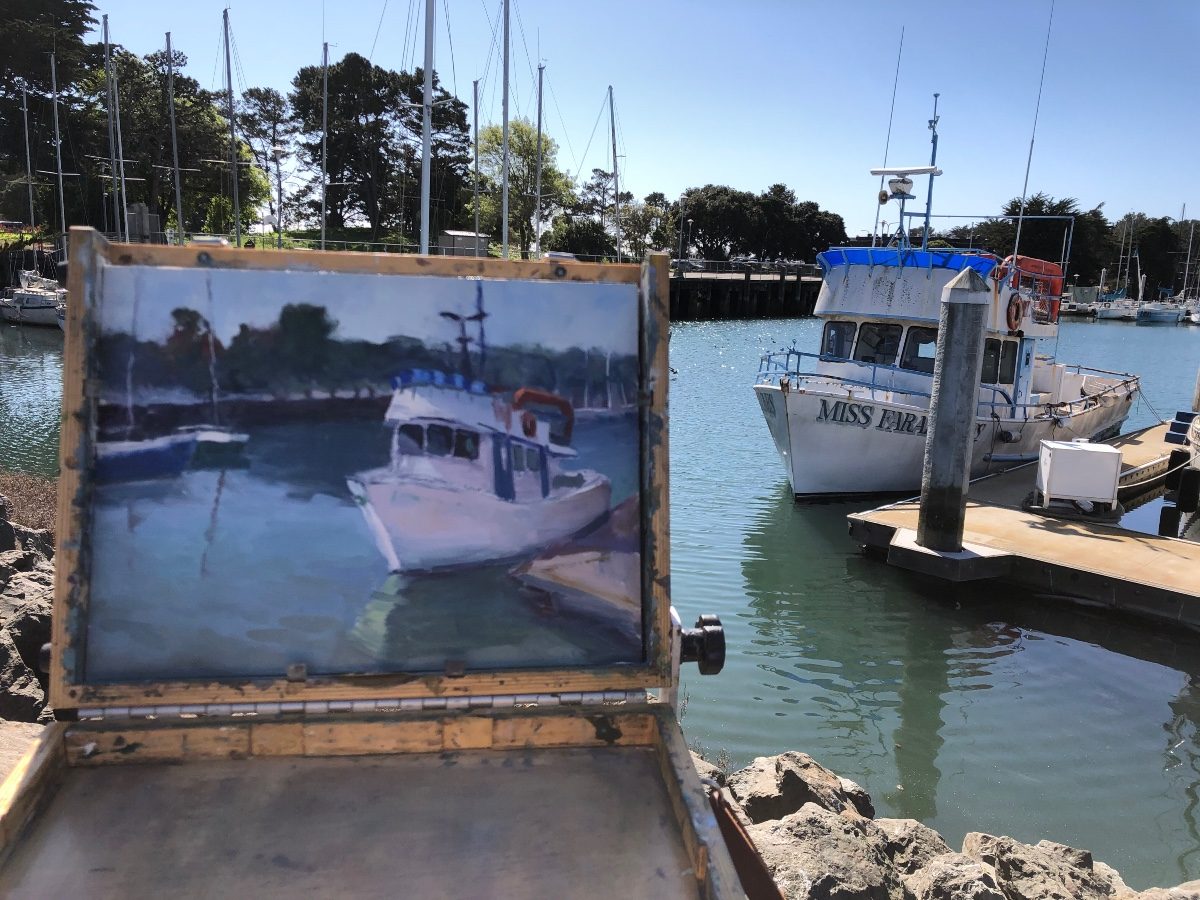 Plein Air Berkeley Marina