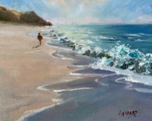 Waddell Beach Surfer